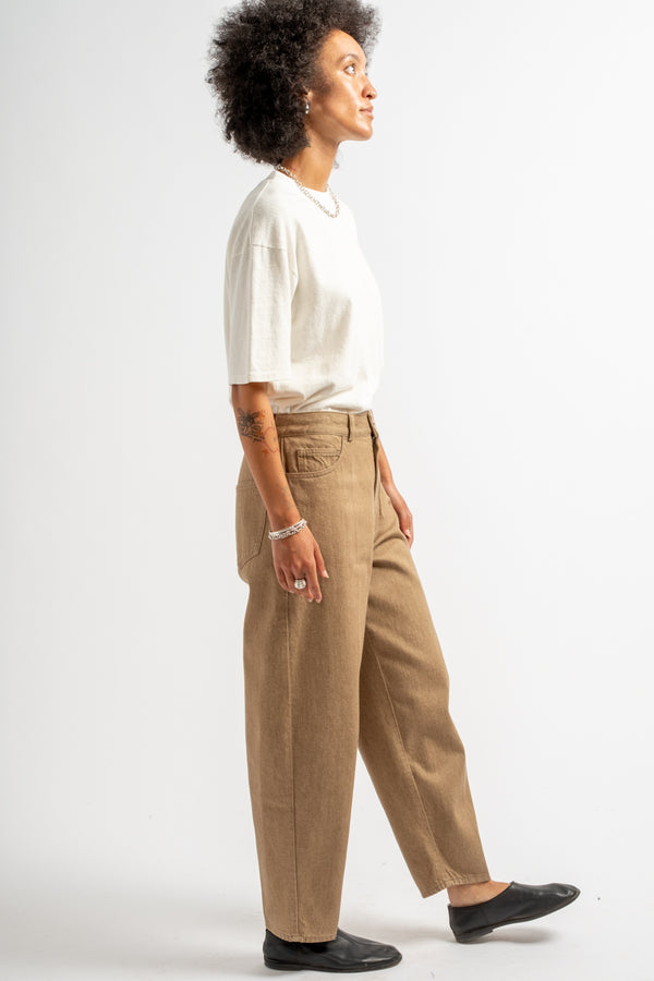 Denim Carrot Pants