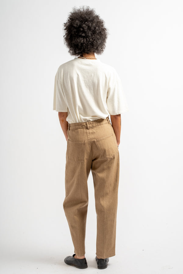 Denim Carrot Pants