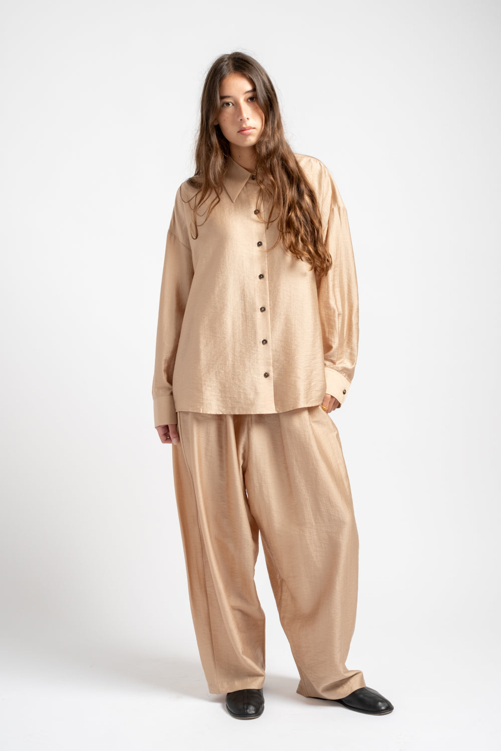 Maxi Pants in Beige