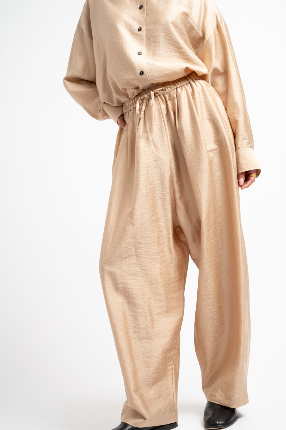 Maxi Pants in Beige