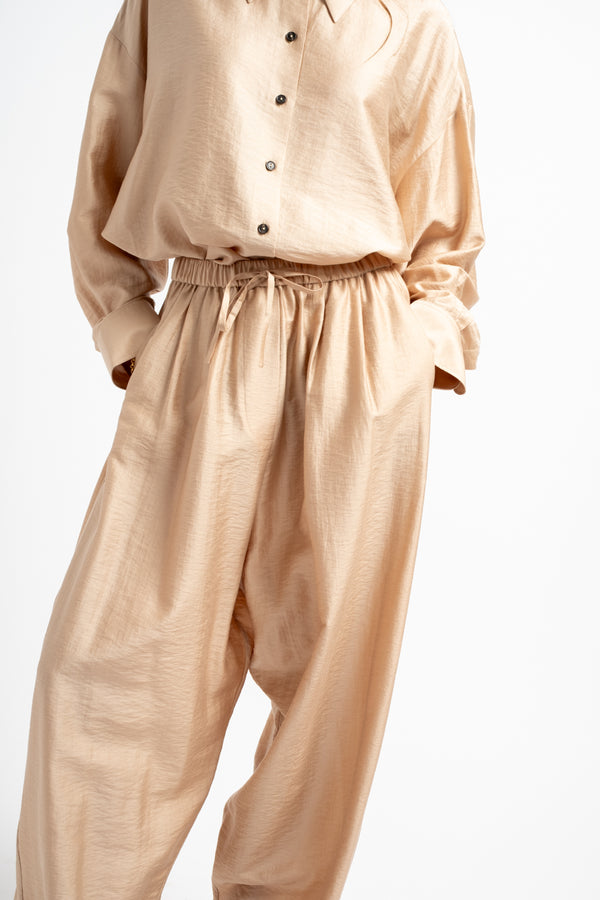 Maxi Pants in Beige