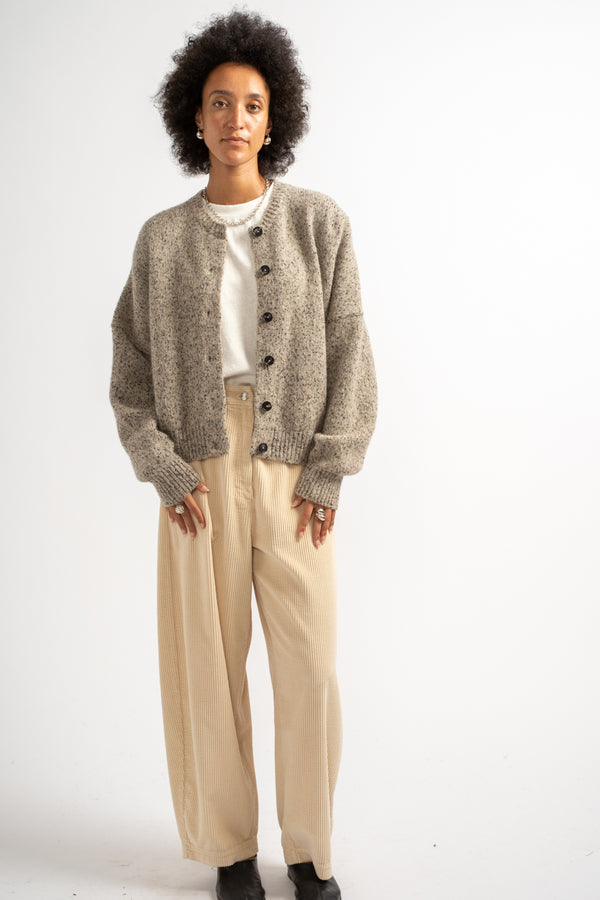 Corduroy Curved Pants