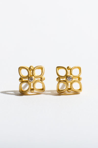 Cottonwood Diamond Stud Earrings