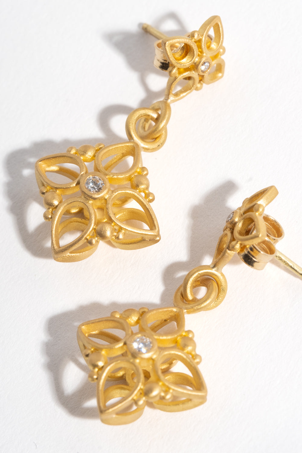 Diamond Cottonwood Earrings