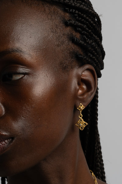Diamond Cottonwood Earrings