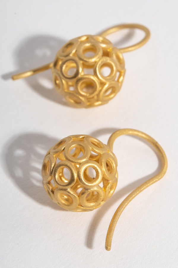 Golden Circle Earrings