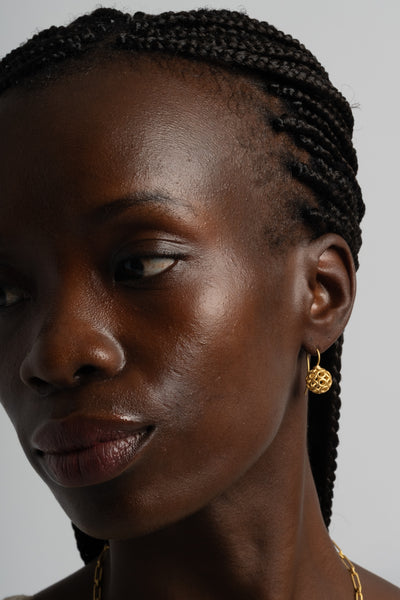Golden Circle Earrings