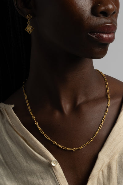 Handmade Long Link Chain