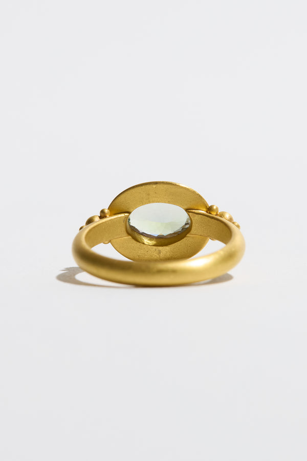 Ripple Ring Unheated Tanzanite
