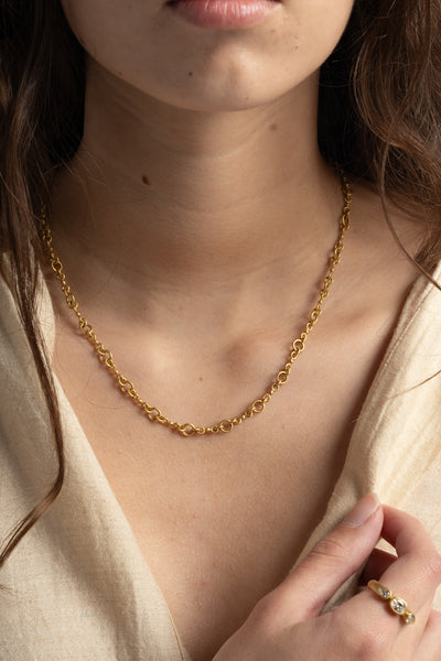 Varied Link Chain Necklace