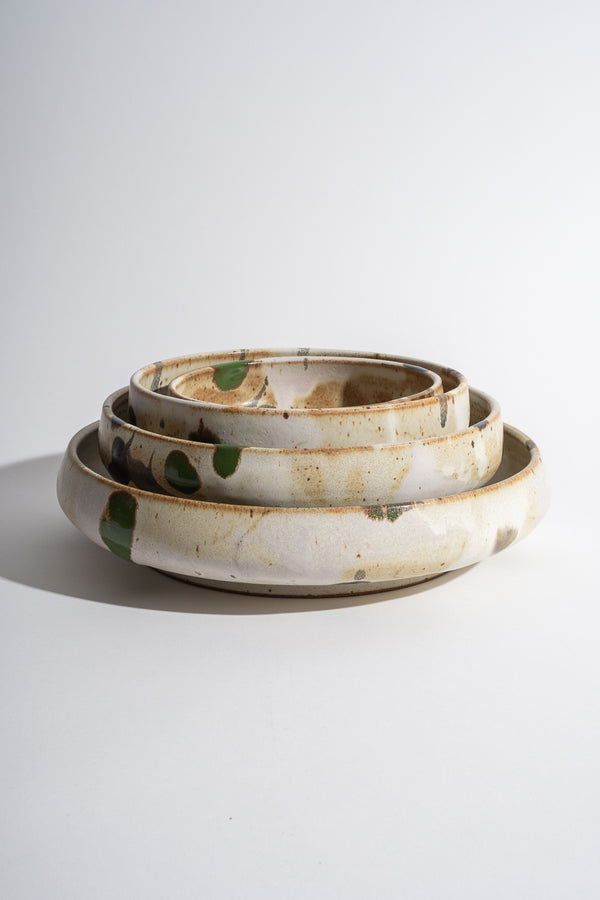Extra Large Spotted Bowl