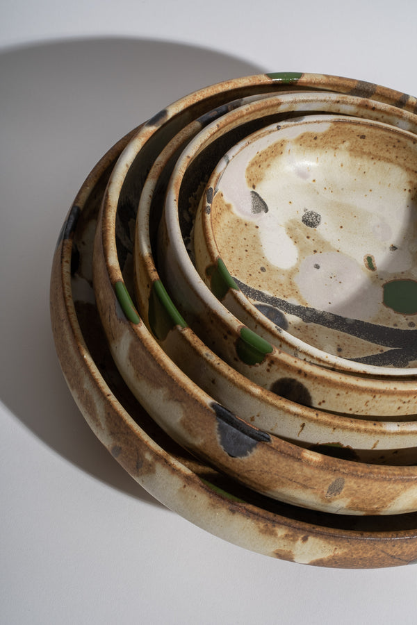Extra Large Spotted Bowl