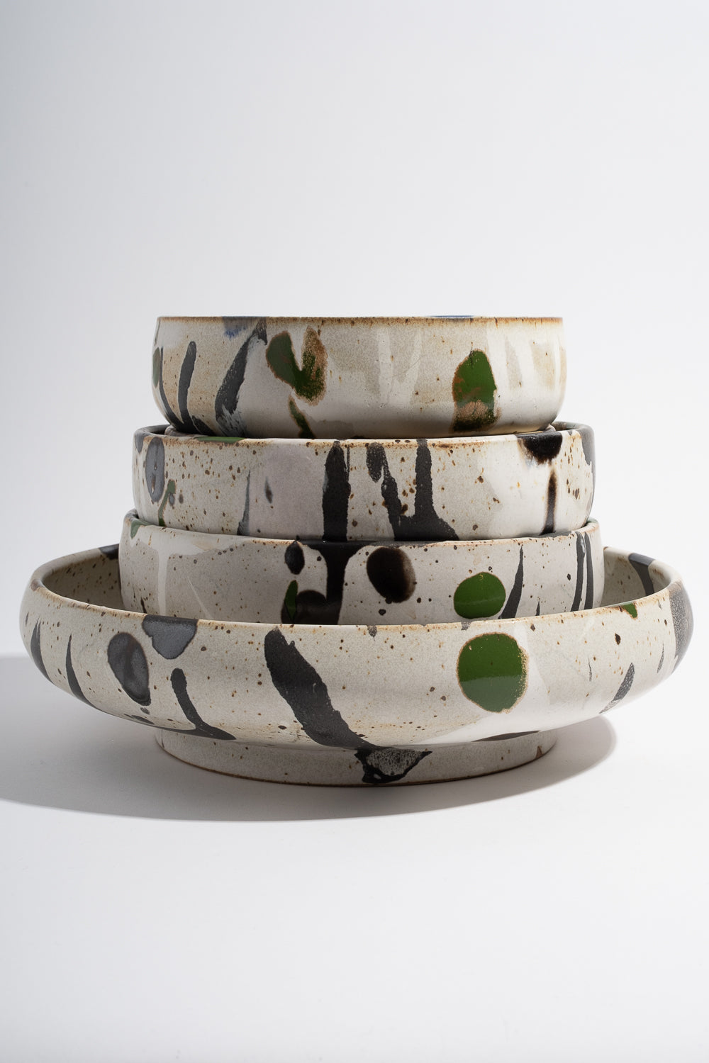 Medium Spotted Bowls