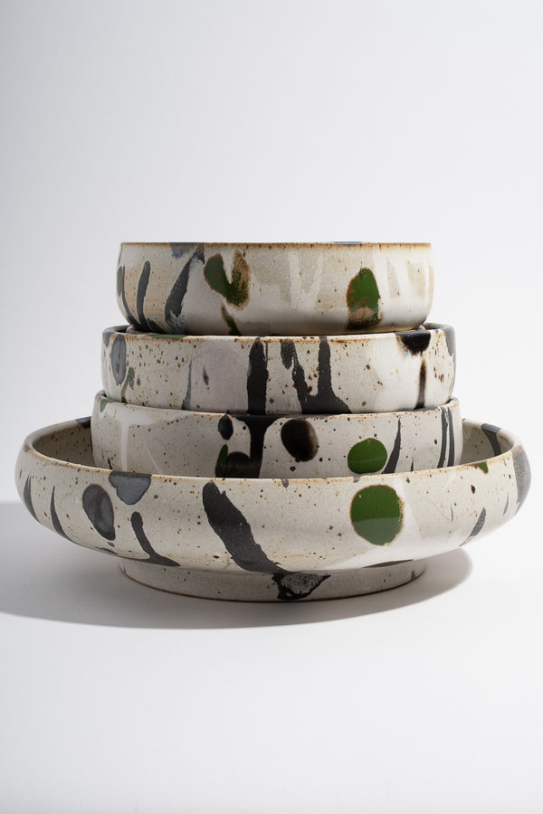 Medium Spotted Bowls