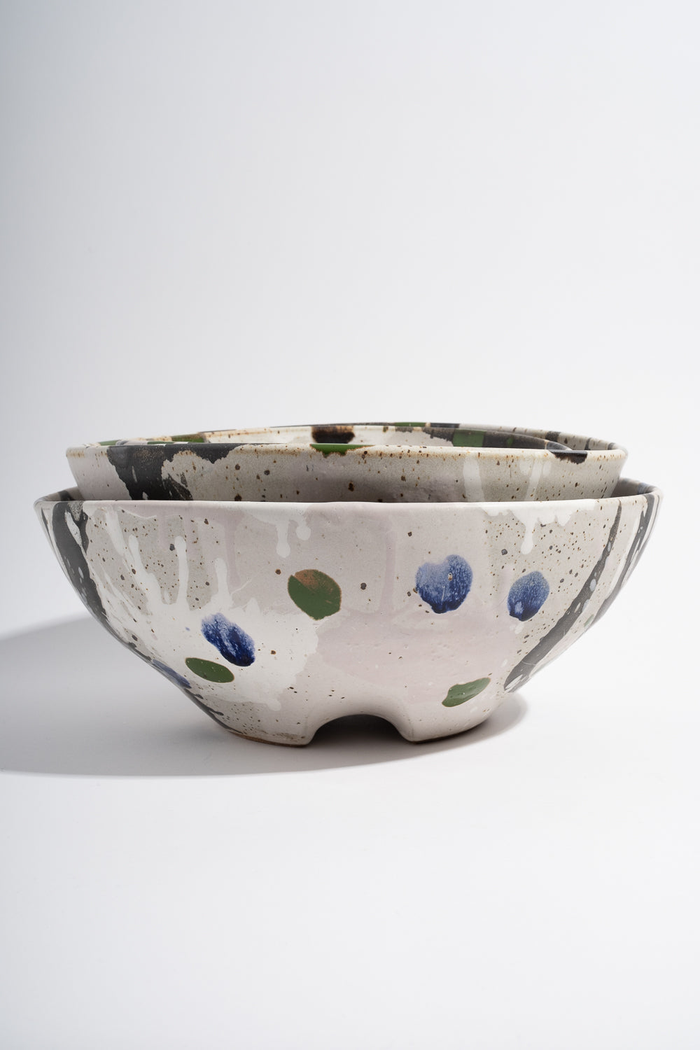 Medium Spotted Serving Dish