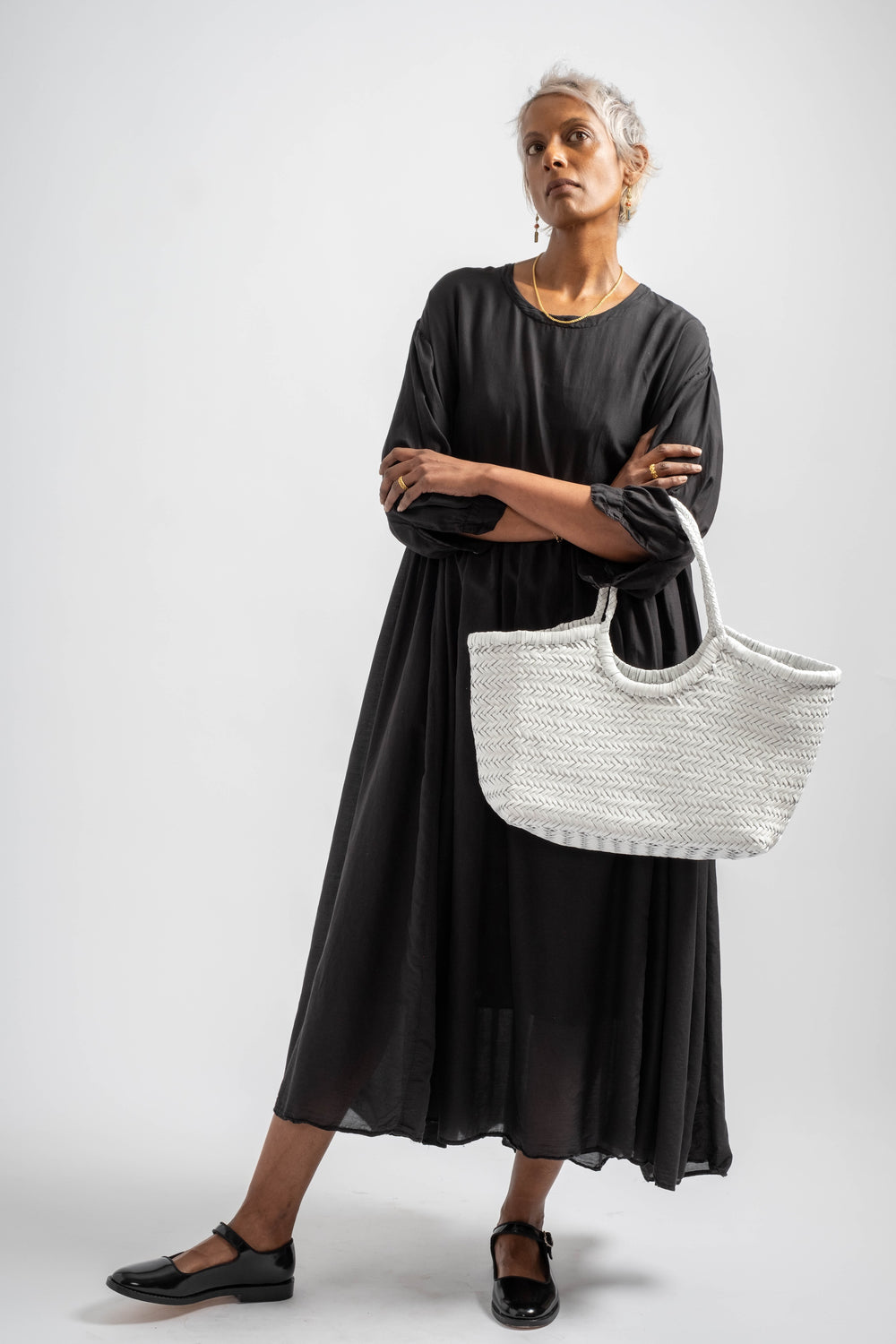 Nantucket Basket in White