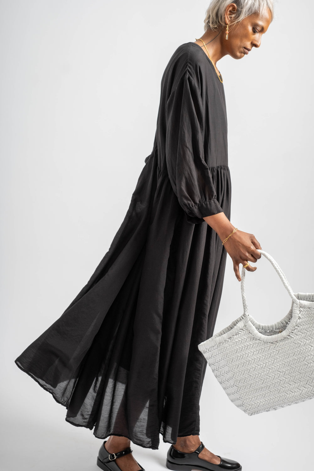 Nantucket Basket in White