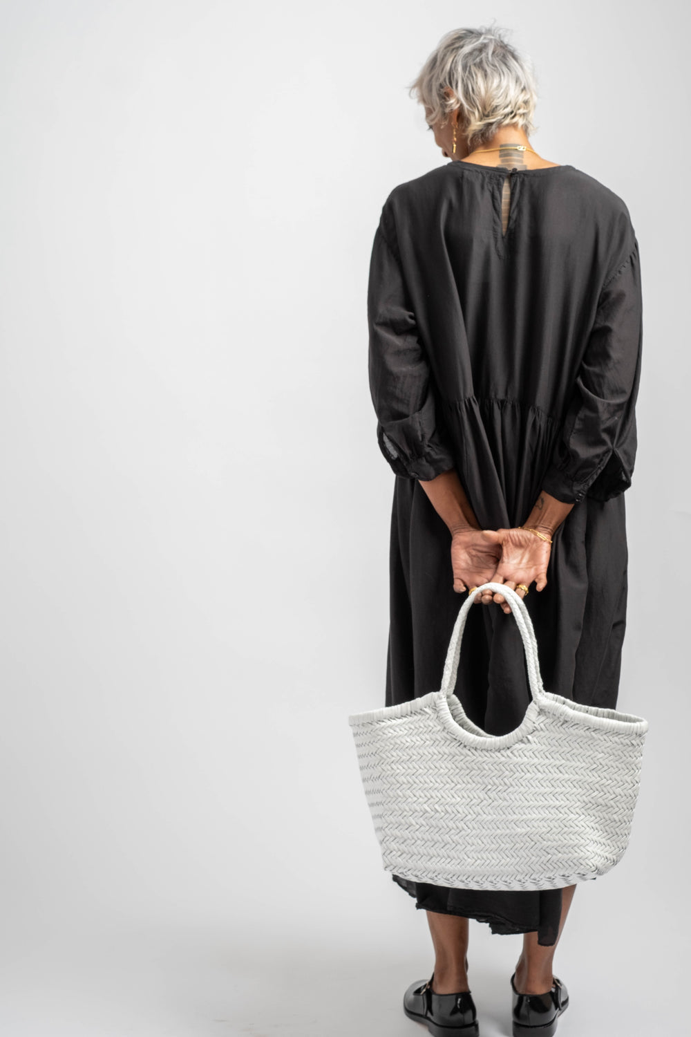 Nantucket Basket in White