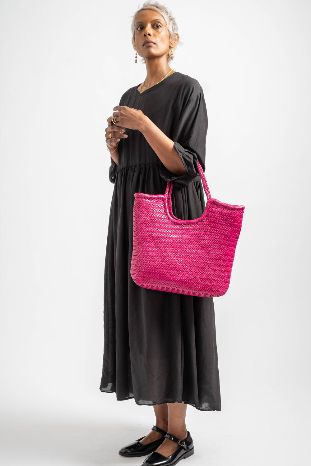 NS Diagonal Triple Jump in Fushia