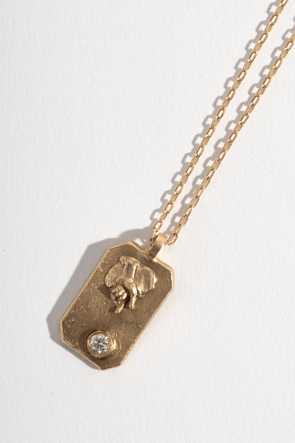 14K + Diamond Destined Necklace