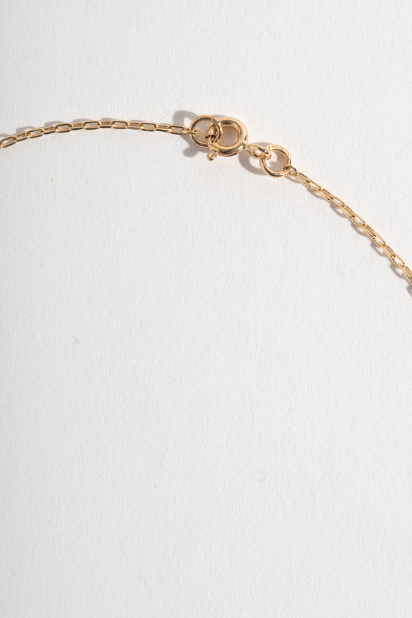 14K + Sapphire Bleuet Necklace