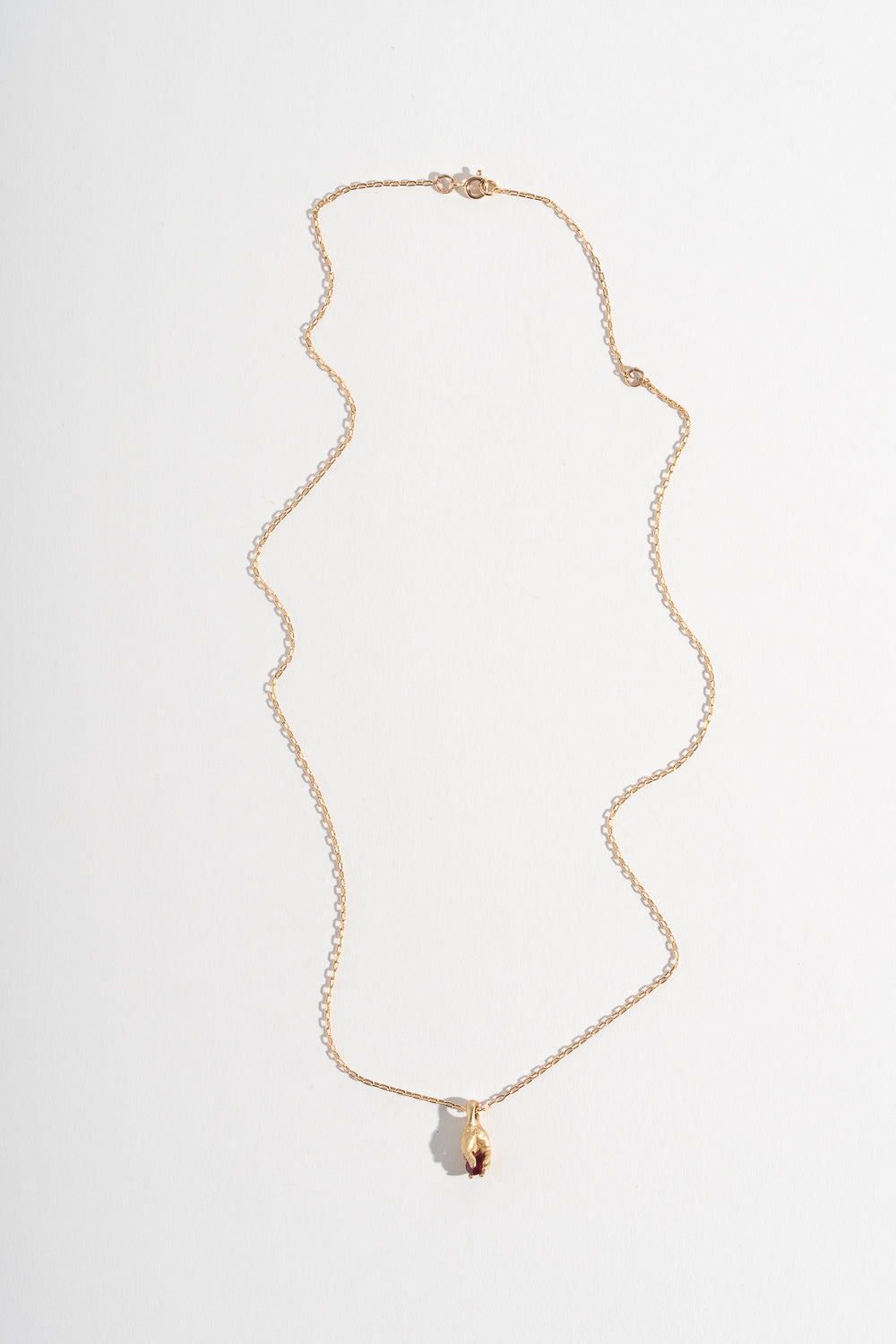 14K + Sapphire Claret Necklace