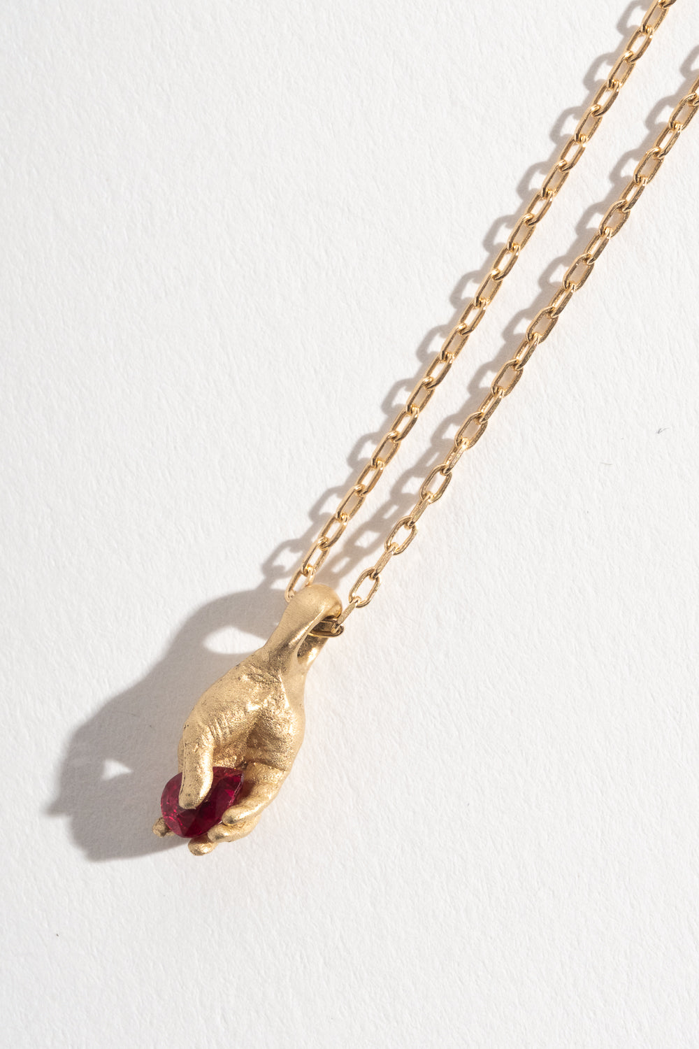 14K + Sapphire Claret Necklace