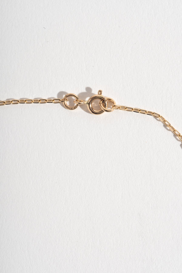 14K + Sapphire Claret Necklace