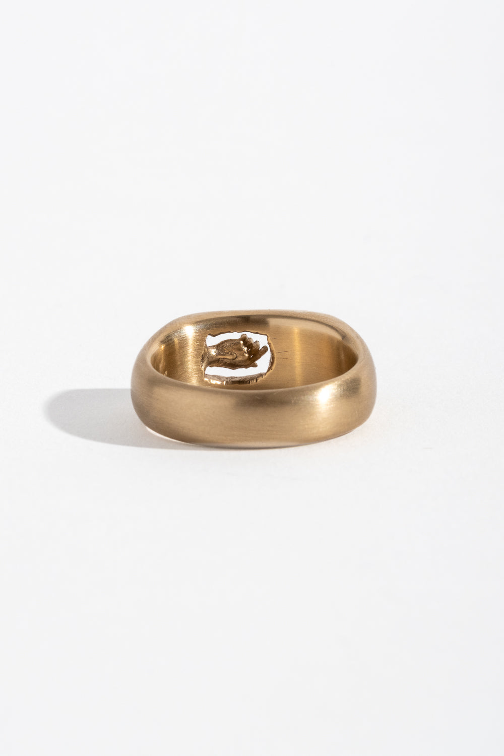 9K + Diamond Dig Ring