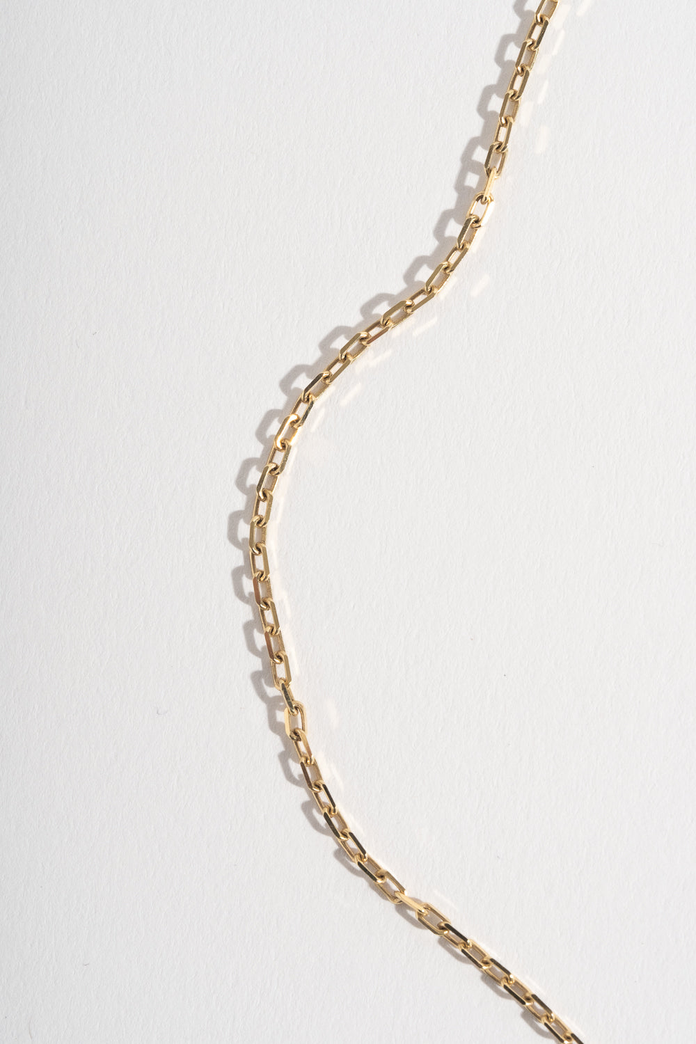 9K + Sapphire Postcard Necklace