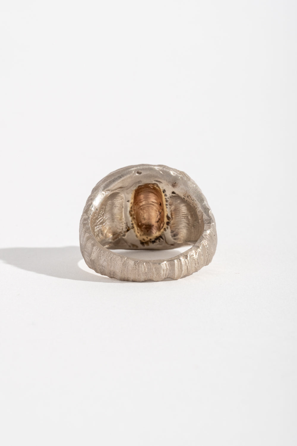 Sterling + 9K Midas Ring A