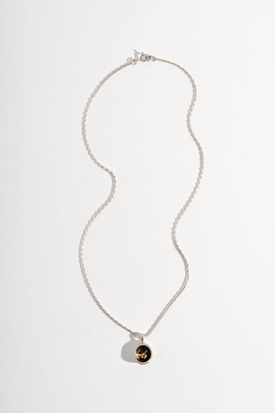 Sterling + 9K Thumbs Up Pendant