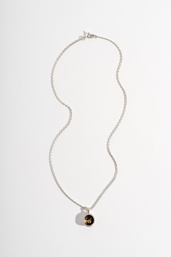 Sterling + 9K Thumbs Up Pendant
