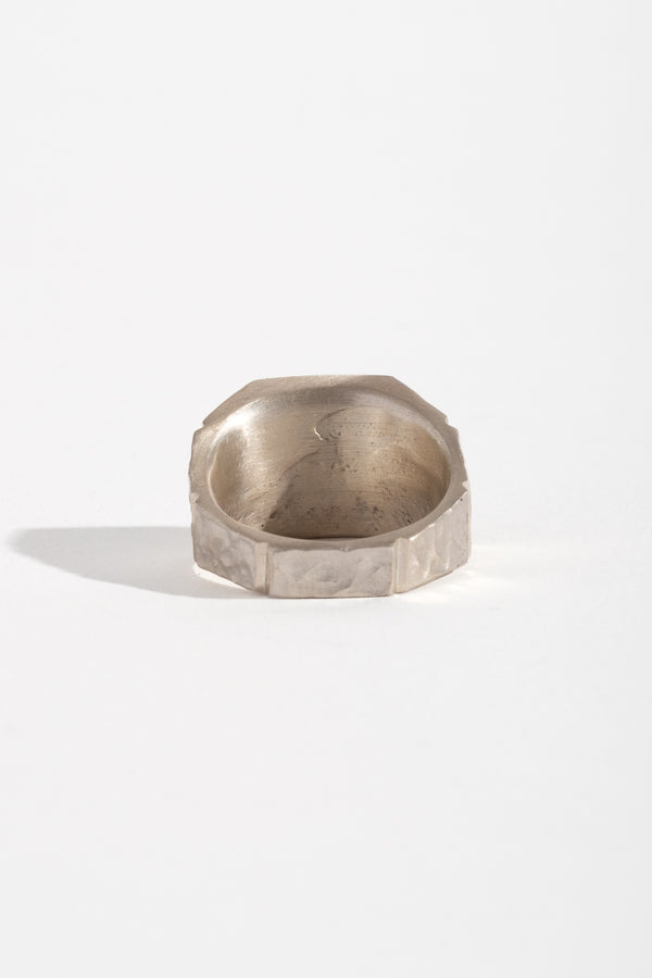 Sterling + 9K Uisage Ring