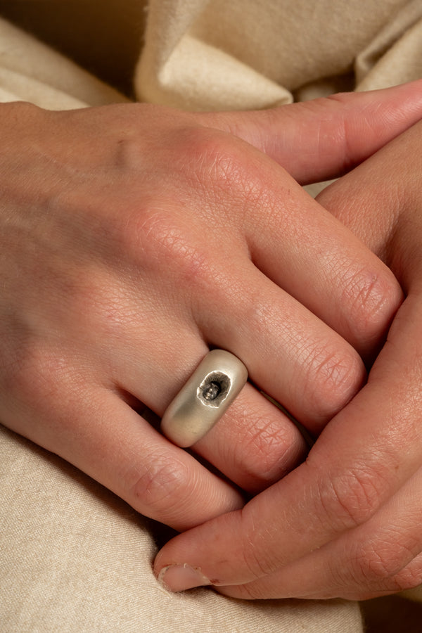 Sterling Eolith II Ring