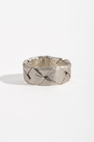 Sterling Woven Band