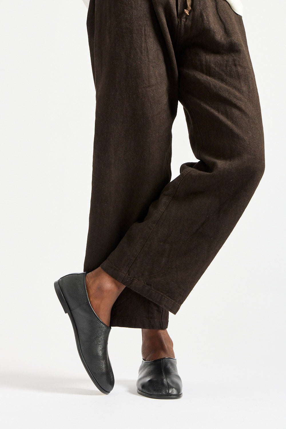 Men's Heel Socks in Black