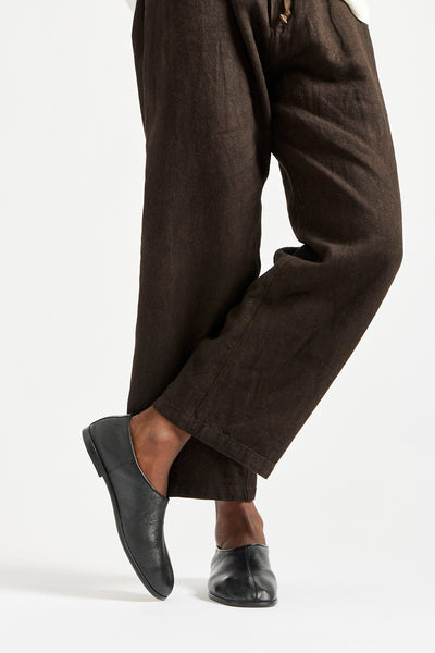 Men's Heel Socks in Black