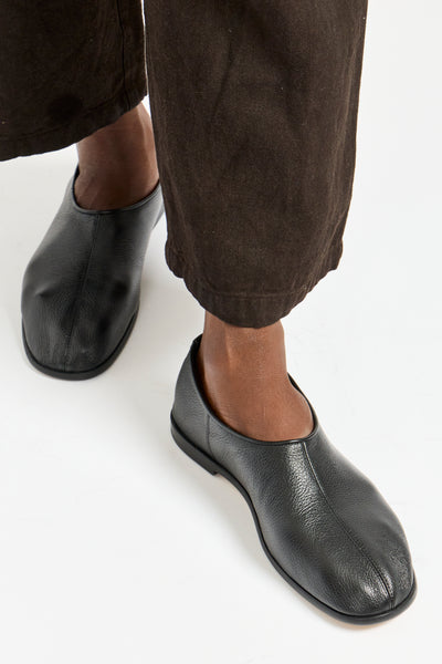 Men's Heel Socks in Black