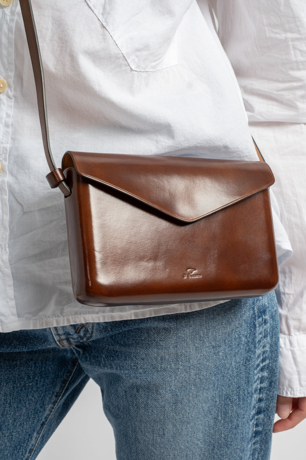 Cell Phone Bag in Cappuccino