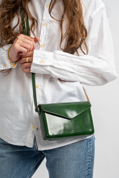 Cell Phone Bag in Forest Green