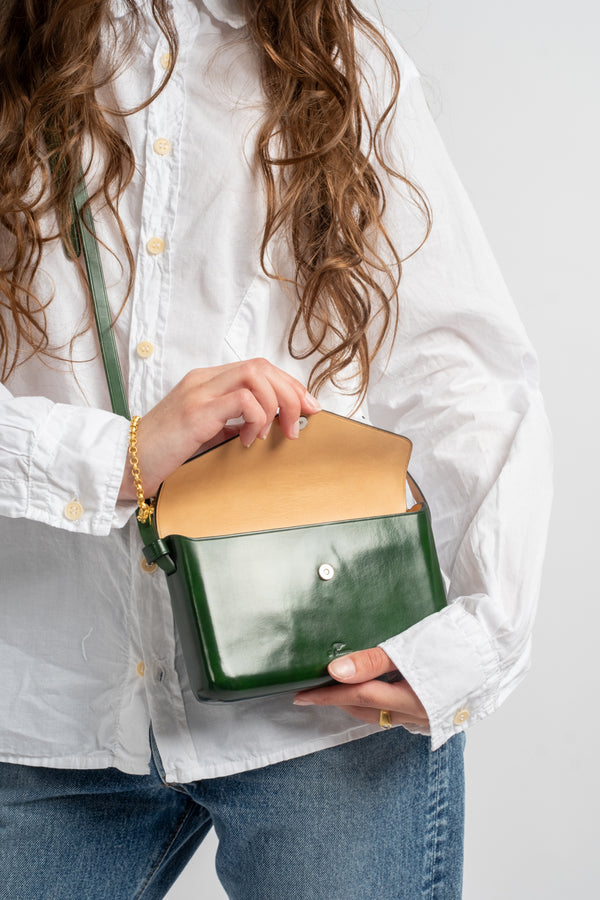 Cell Phone Bag in Forest Green