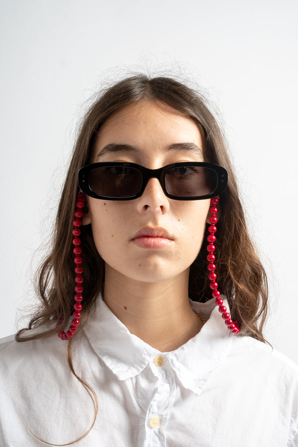 Glasses Chain in Bordo