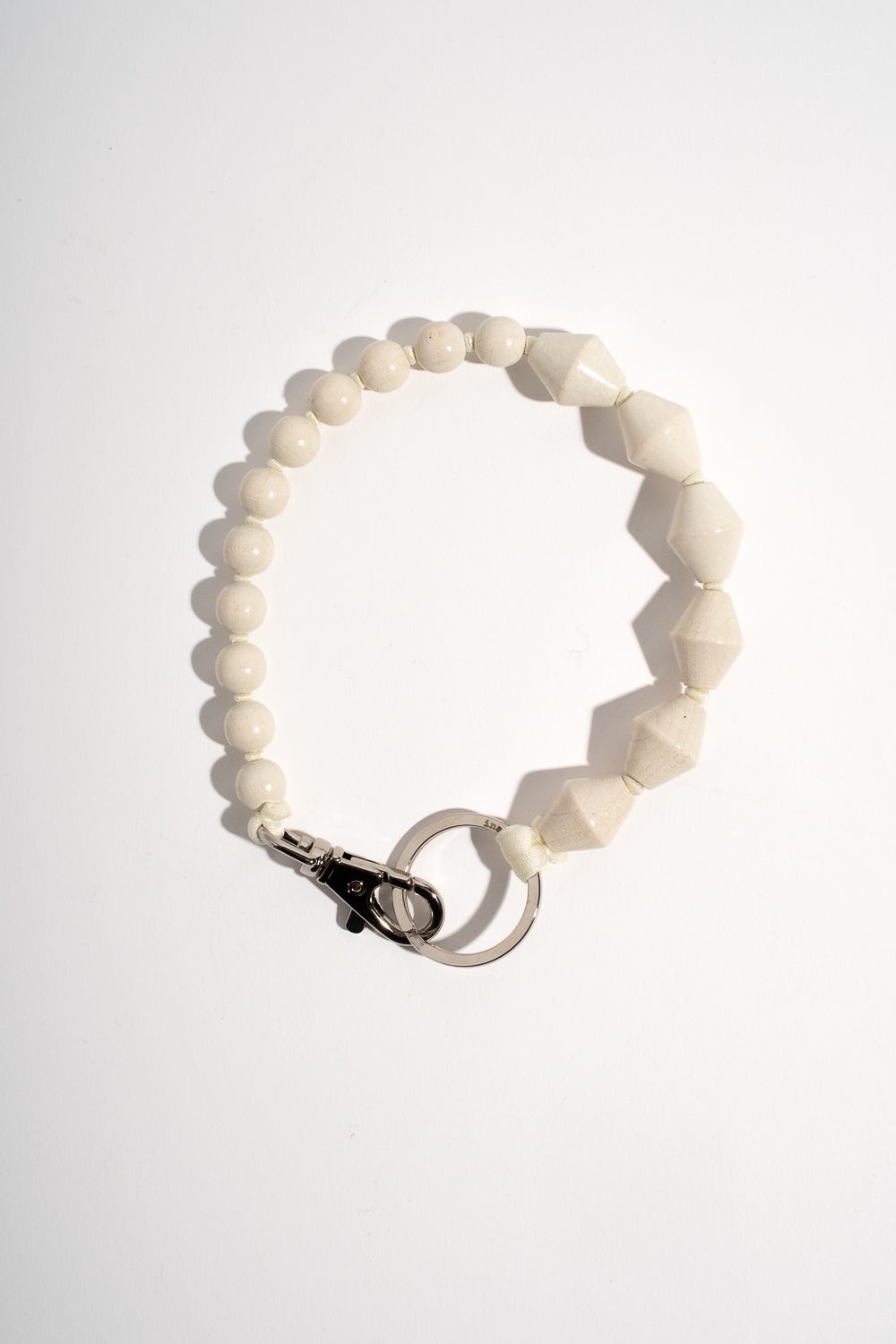 Perlen Zickzack Short in Opal
