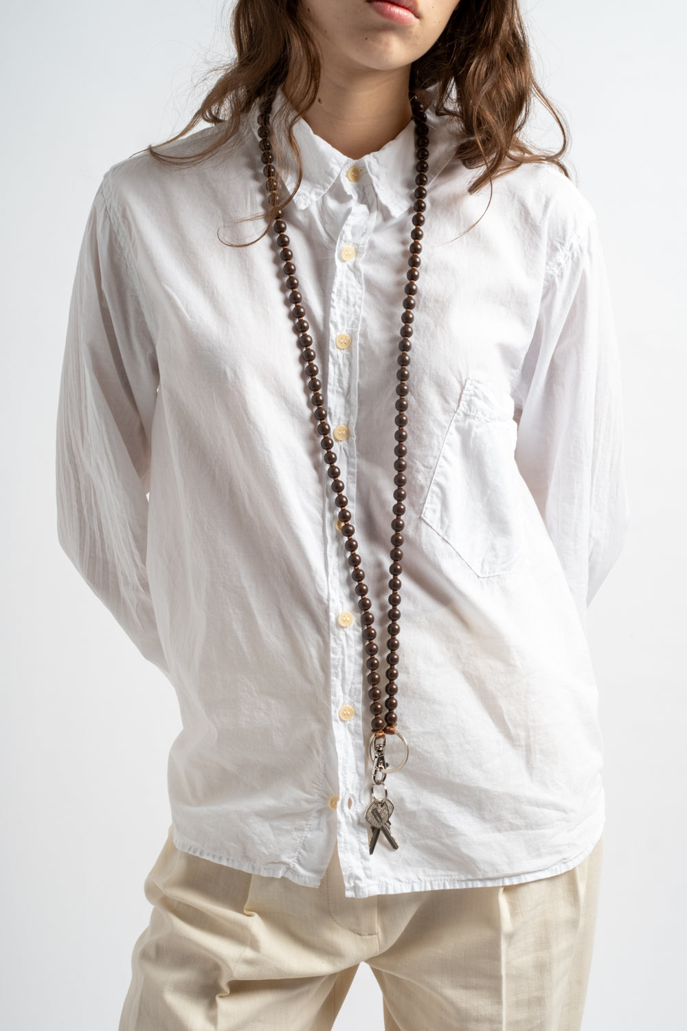 Phonenecklace in Brown