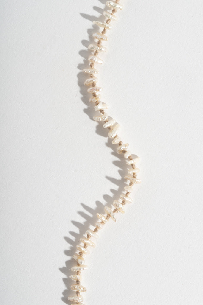 22K + Baroque Pearl Strand