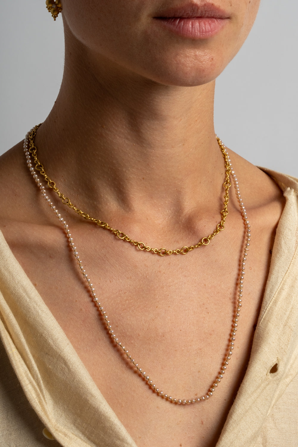 Peach Pearl Strand