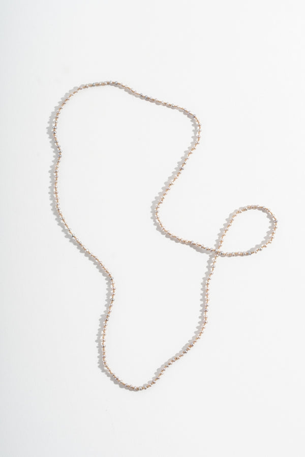 Small Grey Seed Pearl Strand
