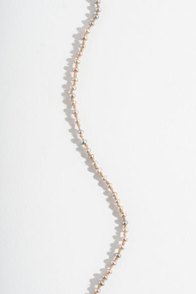Small Grey Seed Pearl Strand