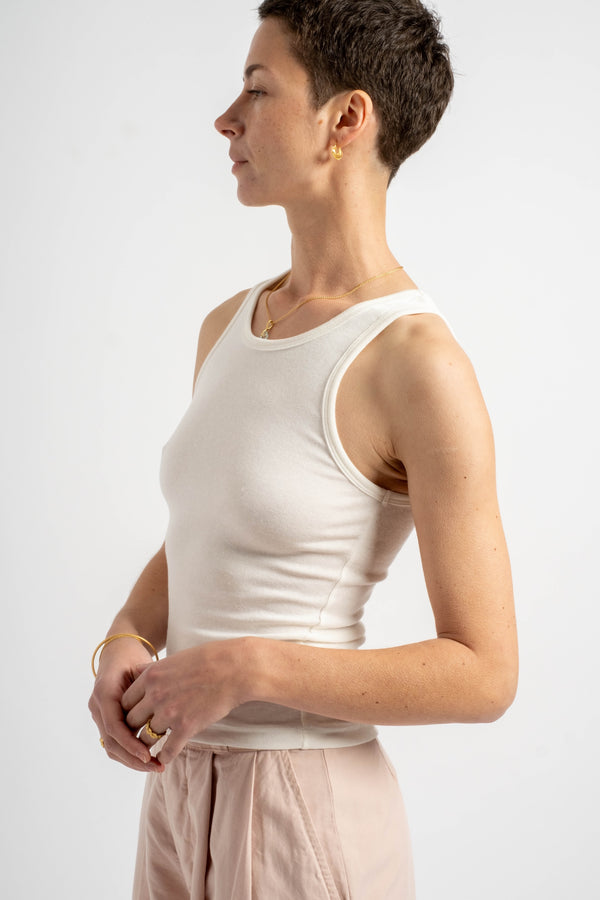 Alta Tank in Washed White